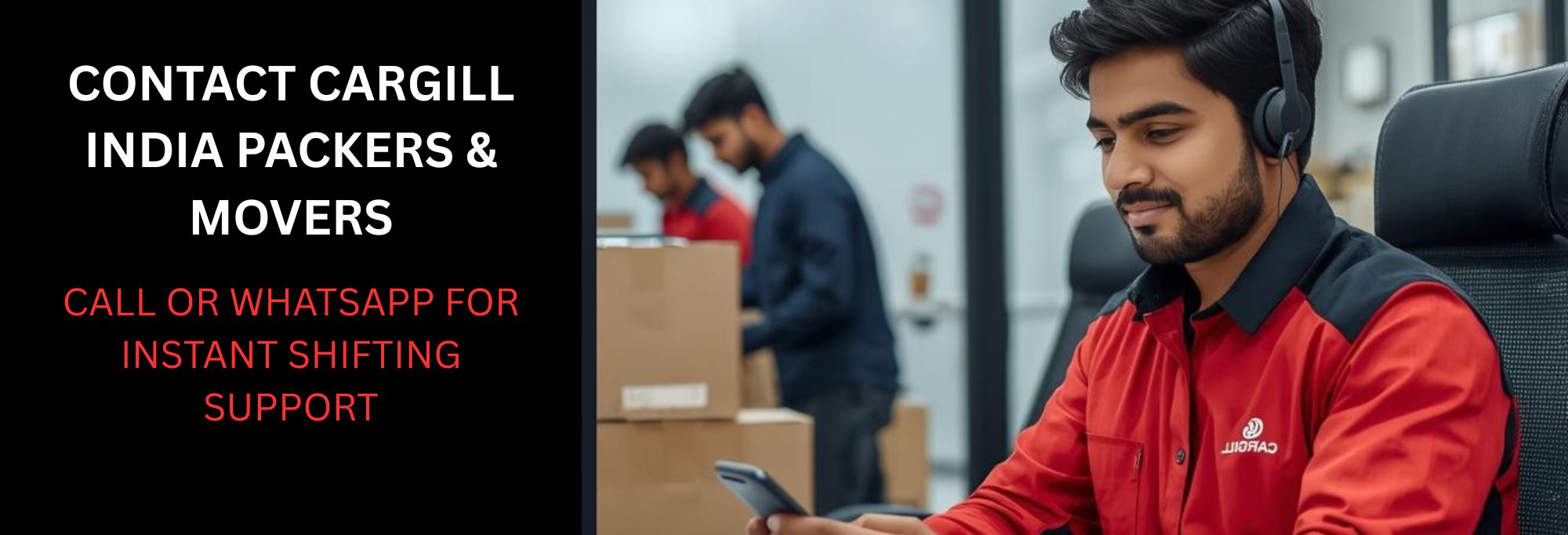 Packers and Movers Contact in India – Cargill India